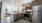 spacious kitchen with pendant lights over open counter top